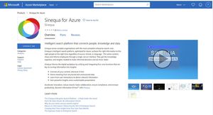 Intelligente Sinequa-Suchplattform für Microsoft Azure (Quelle: Sinequa)