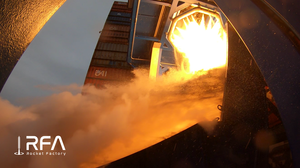 Launchdienstleister RFA testet sein Triebwerk mit gestufter Verbrennung (© RFA)
