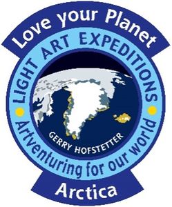 Logo LIGHT ART EXPECITION ARCTICA (© Gerry Hofstetter)