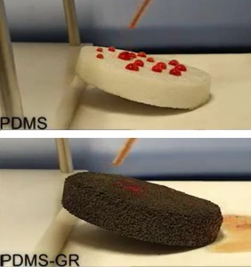 Multifunktioneller Schwamm (Fotos: ACS Applied Materials & Interfaces. DOI: 10.1021/acsami.2c22180)