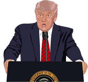 Trump: seine Beschimpfung löste Tweet-Flut aus (Bild: heblo, pixabay.com)