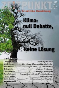 Zeitpunkt-Cover: Klima: null Debatte, keine Lösung (Bild: Zeitpunkt)