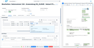 Einfache Prüfung von Belegen durch integrierte Hilfsmittel von S4HANA (Bild: xSuite)