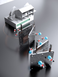 Prinzipskizze: Formiat soll für Strom und Wärme sorgen (Illustration: mit.edu)