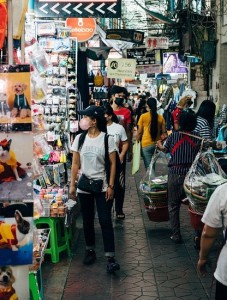 Straßenmarkt in China: Binnennachfrage schwächelt spürbar (Foto: Markus Winkler, pixabay.com)
