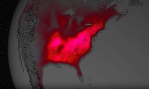 Leuchten von Pflanzen: Phänomen kündigt eine Dürreperiode an (Foto: nasa.gov)