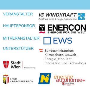 Unterstützer:innen des AWES 2024 (Bild: IG Windkraft)