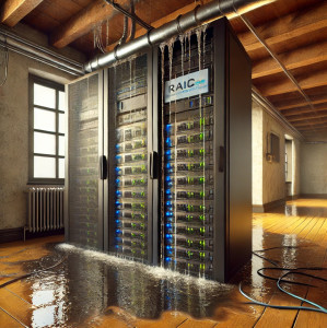 Server-Datenrettung nach Rohrbruch dank RecoveryLab Leipzig (Foto: RecoveryLab)