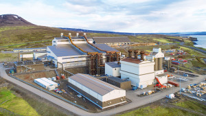 Siliziummetall-Produktionsanlage der PCC BakkiSilicon hf. in Húsavík, Island;  Copyright: PCC SE