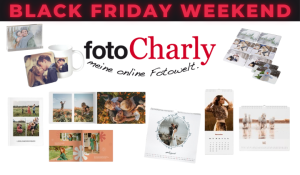 fotoCharly-Black-Friday-Aktion: Fotobücher, Fotokalender & Fotogeschenke (© fotoCharly)