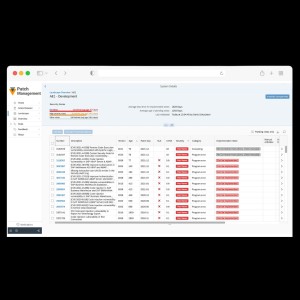 Patch-Management-Übersicht in der SecurityBridge-Plattform (Bild: SecurityBridge)