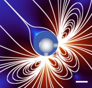 So breiten sich die Ultraschall-Vibrationen im Körper des Patienten aus (Illustration: caltech.edu)