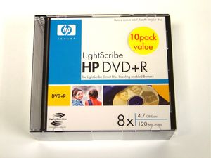 HP DVD+R