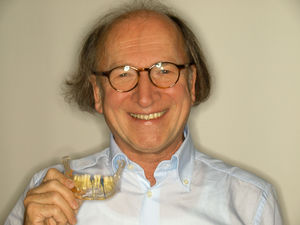 Prof. Christian Krenkel with Model