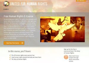United for Human Rights Course