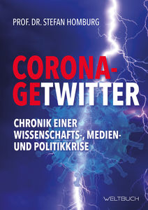 Corona-Getwitter: Cover des Buches