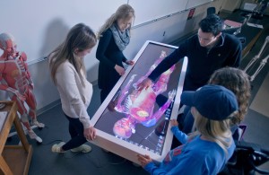 Unterricht am Anatomage Table