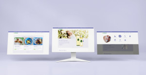 Screens zum neuen Webshop