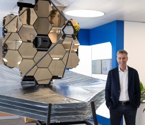 Daniel Bossard und JWST-Modell