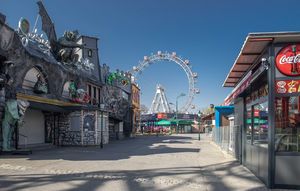 Prater im Lockdown am 28. März 2020