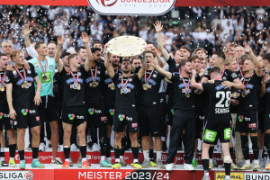 SK Sturm Meister und Cupsieger 2024