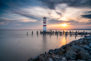 Leuchtturm in Podersdorf am See