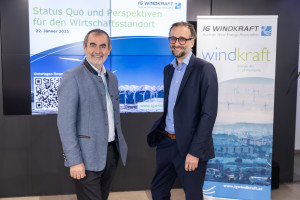 Pressekonferenz der IG Windkraft